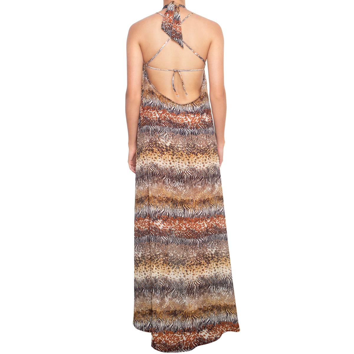 Odette Accesorized long dress